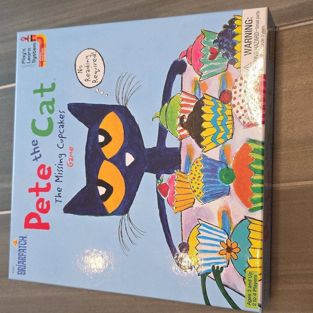 Pete the Cat: The Missing Cupcakes Board Game Find the Missing Cupcake!